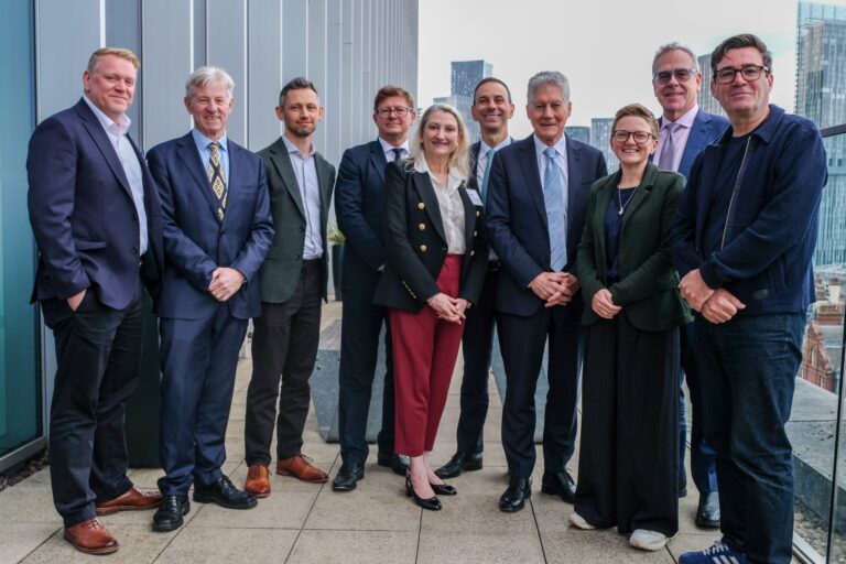 Dan Sheridan, Duo Consulting with other speakers and special guests at Australia-UK Manchester event